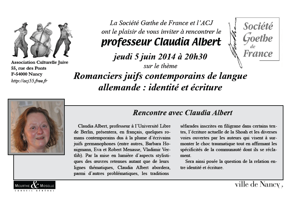 Invitation Claude Albert